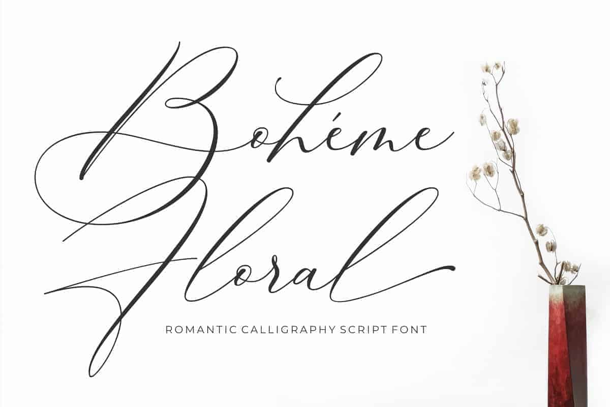 boheme-floral-script-font-collection